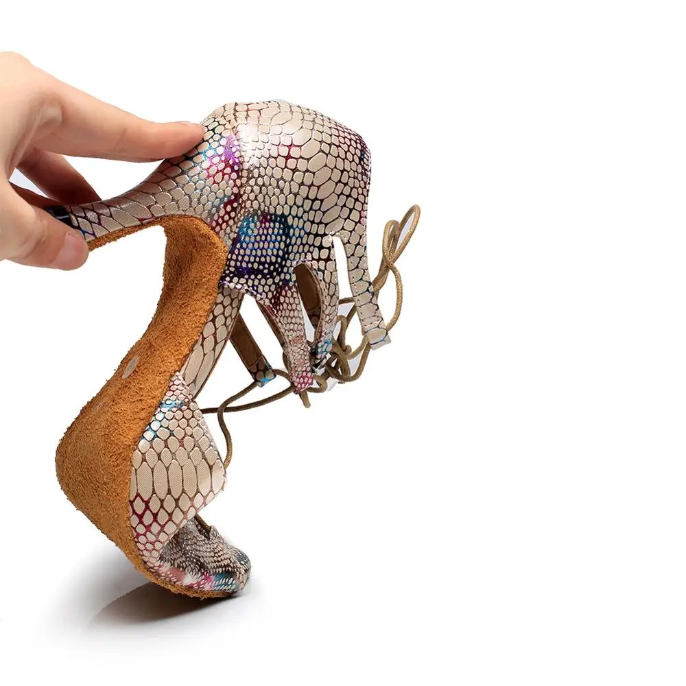 DKZSYIM/Женская обувь для латинских танцев Танцевальная сальсы Обувь бальных