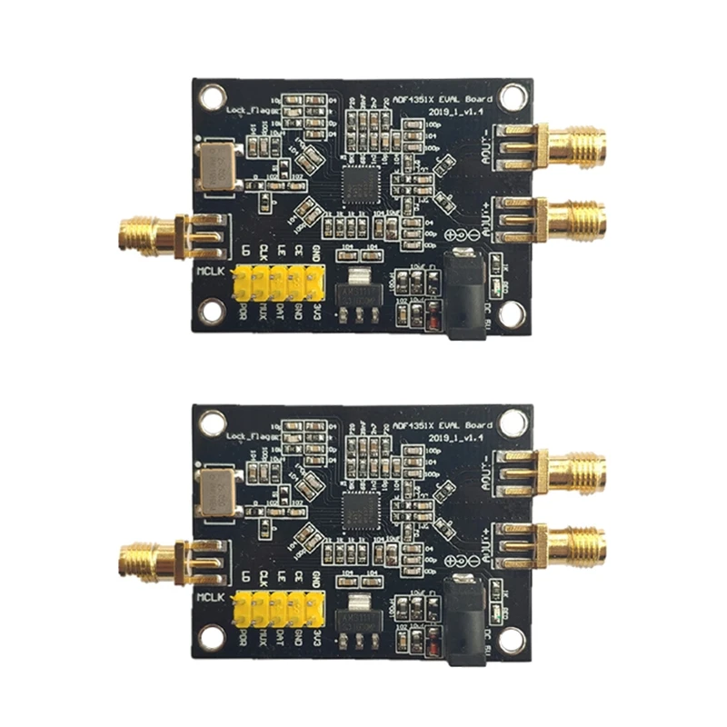 2 пакета 35M-4 4 GHz PLL RF источник сигнала Частотный синтезатор ADF4351 макетная плата |