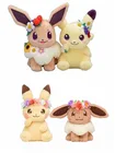 Kawaii 18 см Покемон Плюшевая Кукла игрушка Пасхальный Пикачу Eevee аниме мультфильм Пичу мягкие набивные игрушки животные Детский подарок на день рождения Рождество