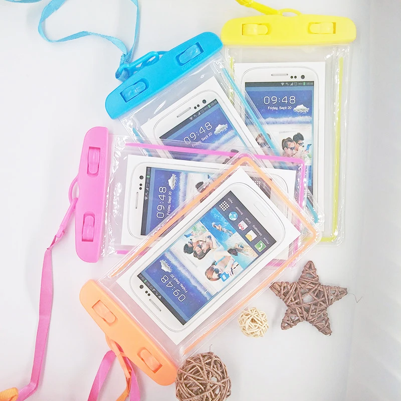 Пляжная сумка для телефона светящийся водонепроницаемый чехол плавания гаджет