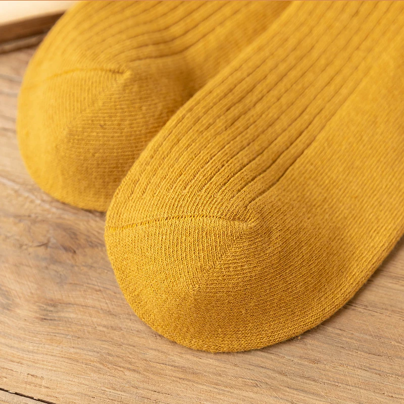 

Women Cotton Socks Casual Harajuku Autumn Girls Warm Long-Sock Female Multicolor knitted Sox Fashion Student-Style Streetwear #F