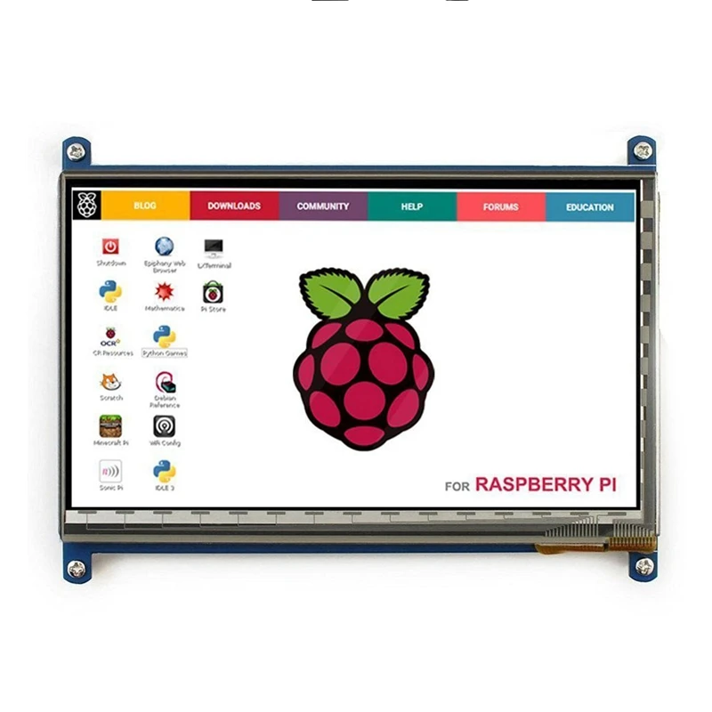 5 дюймов ЖК-дисплей HDMI сенсорный Sn Raspberry Pi 3 Дисплей монитор LCD 800x480 для Banana 3/Pi 2