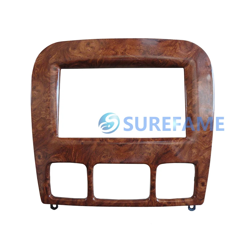 Double Din Car Trim Surround Panel for MERCEDES BENZ S klasse W220 1998-2005 Radio Dash Mounting Kit Face Frame Bezel Cover | Автомобили и