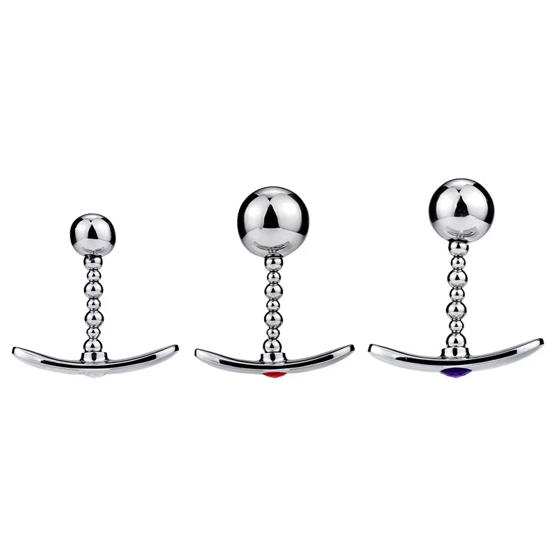 Anchor Metal Butt Plug Anal Stimulator Ball Beads Dilator Stainless Steel Prostata Massage Sex Products For Couples | Красота и