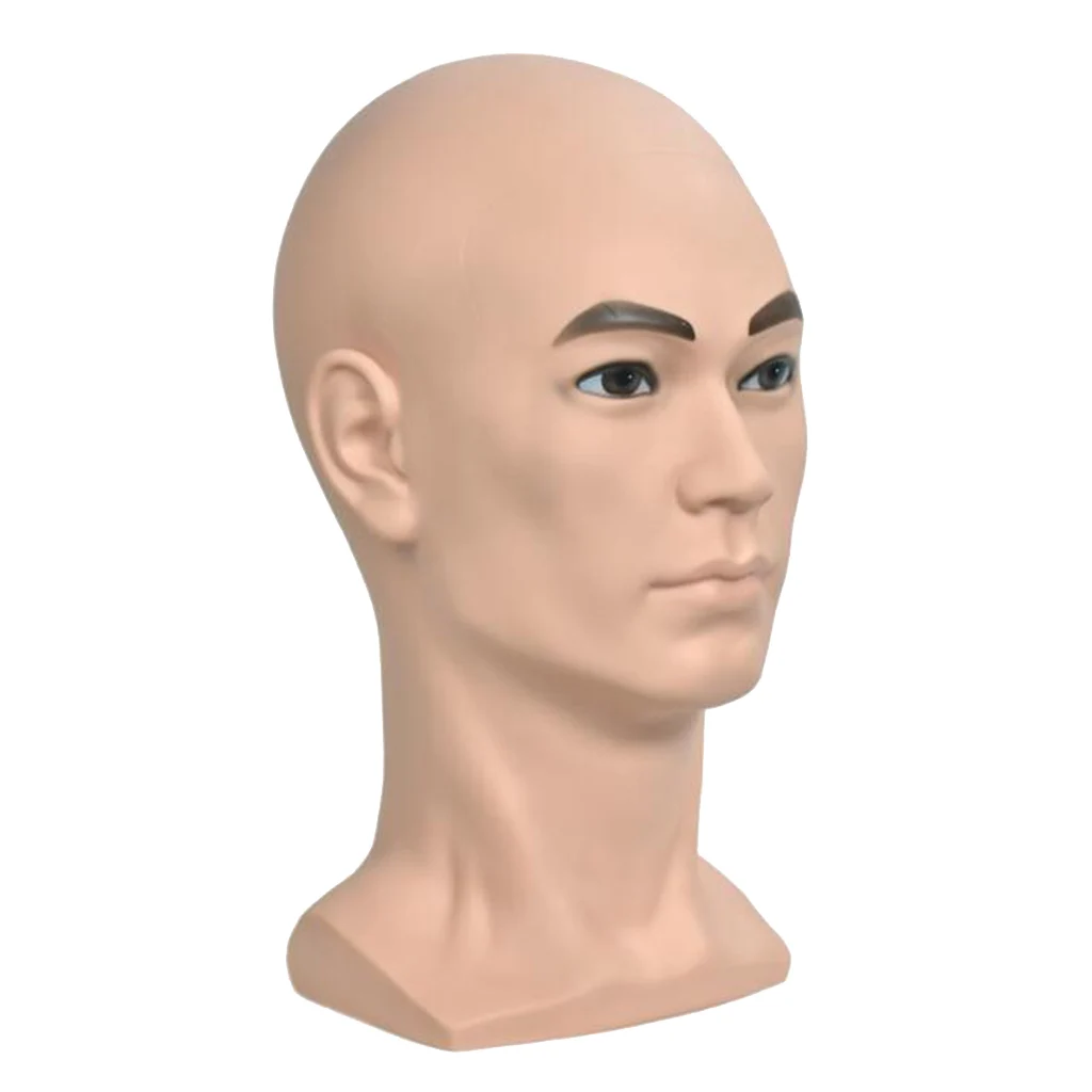 Мужской парик подставка манекен головной убор шарф Драгоценности дисплей голова