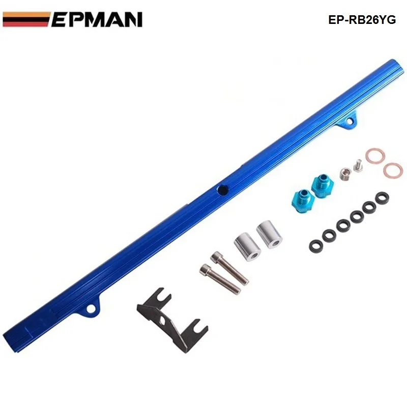 Алюминиевая заготовка верхняя Топливная форсунка направляющая Turbo Kit Blue для Nissan