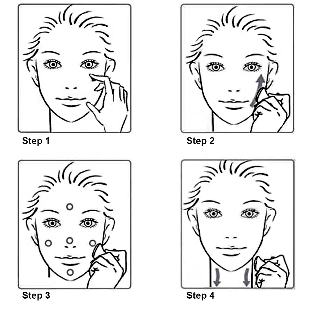 Микротоковая подтяжка кожи массаж уменьшение морщин Подтяжка мини гироскоп лица