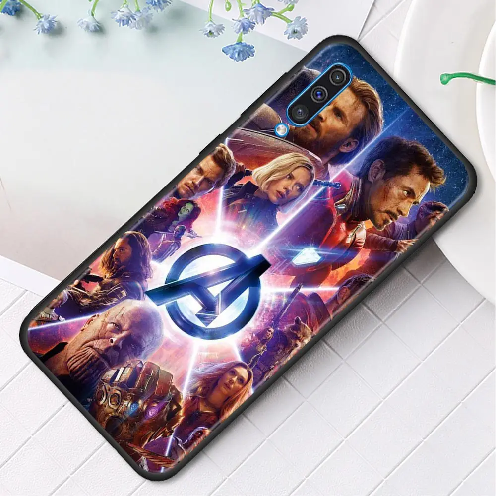 Marvel Avengers Super Heroes Phone Case For Xiaomi Redmi Note 11 10 9 9s 9T 8 8T 7 Pro Max Cover For Redmi K40 9 9A 9C 9T Shell