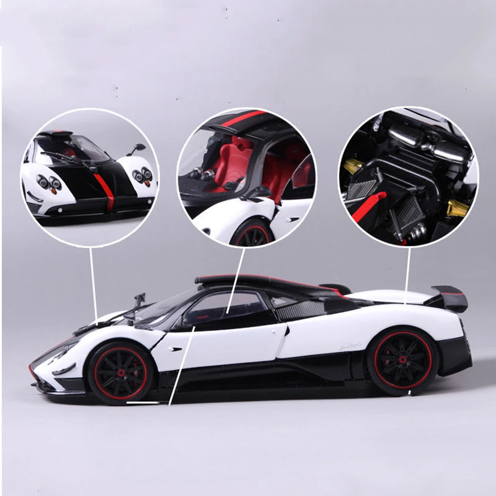 Весы 1:18 для Pagani Sports Car Игрушечная модель из искусственного сплава суперкаст Huayra