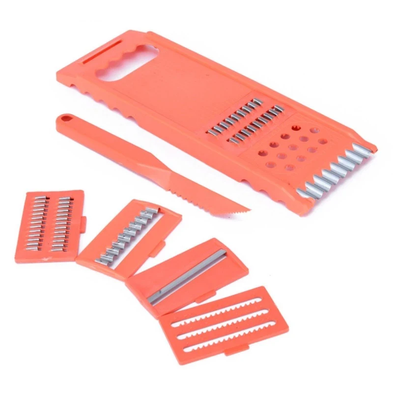 

Multifunction Grater 7pcs/set Vegetable Fruit Potato Mandoline Slicer Peeler Dicer Cutter Chopper Grater Kitchen Accessories