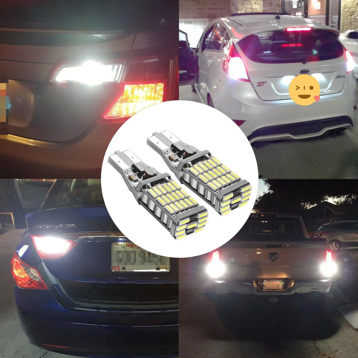 Светодиодный стояночный светильник T10 W5W для Toyota Corolla Camry RAV4 2x 45SMD | Автомобили и