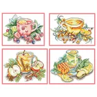 Фруктовый сладкий чайный серий Счетный Набор для вышивки крестом без принта Набор для вышивки Сделай Сам рукоделие 11 14CT ручная работа ремесло украшение для дома