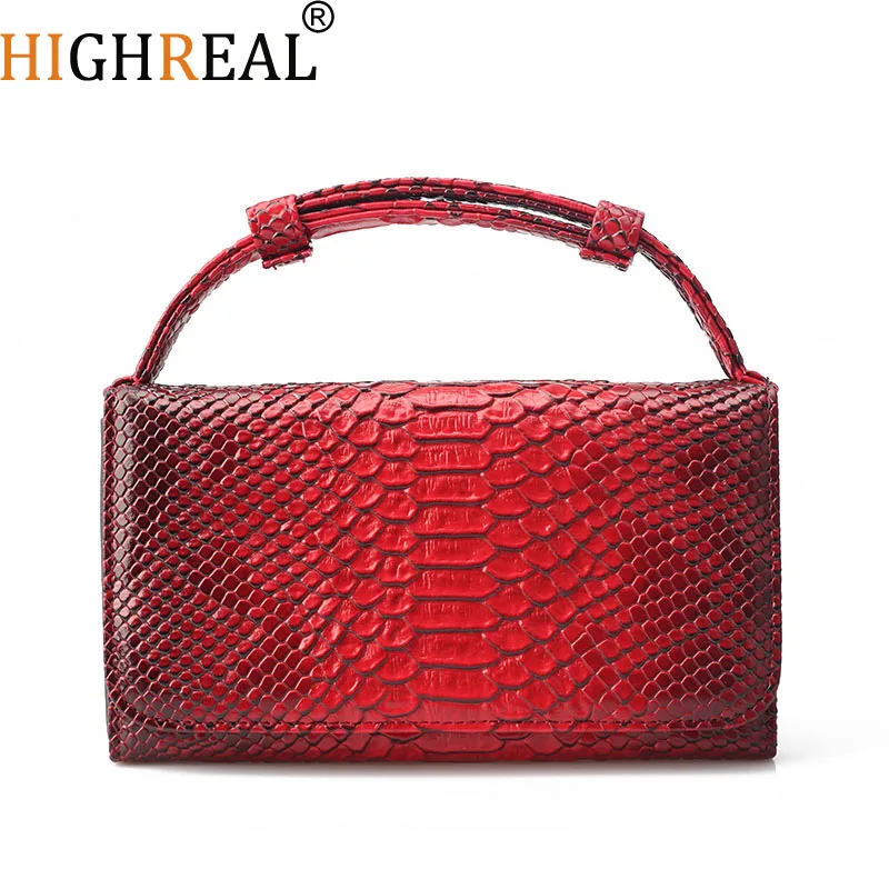 Crocodile Genuine Leather Handbags Women's Fashion Brands Luxury Tote Messenger Bags Chain Shoulder Female Party Clutch Bag|Сумки с