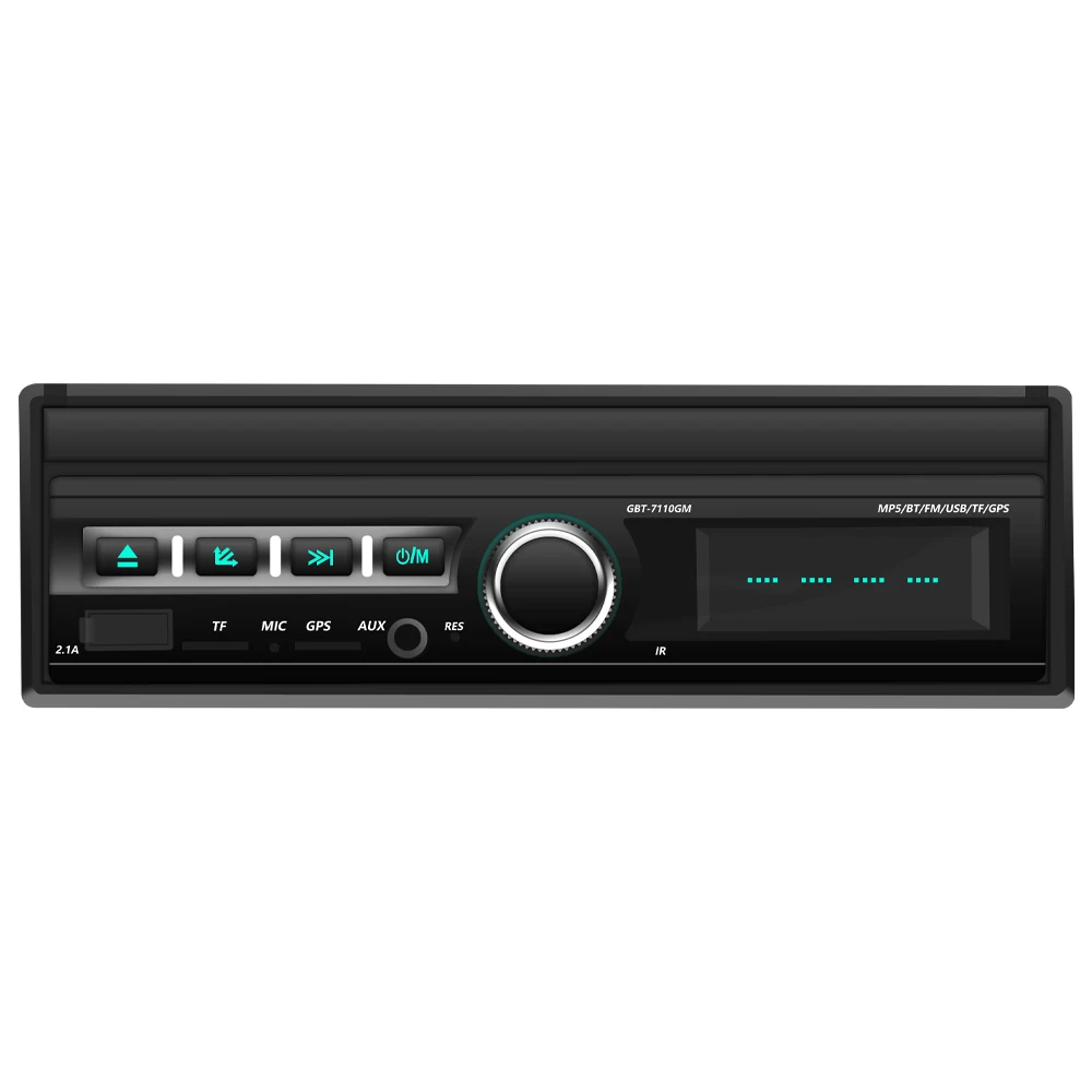 Автомагнитола Hikity 1 din 7 '' с автоматическим выдвижным экраном радио GPS