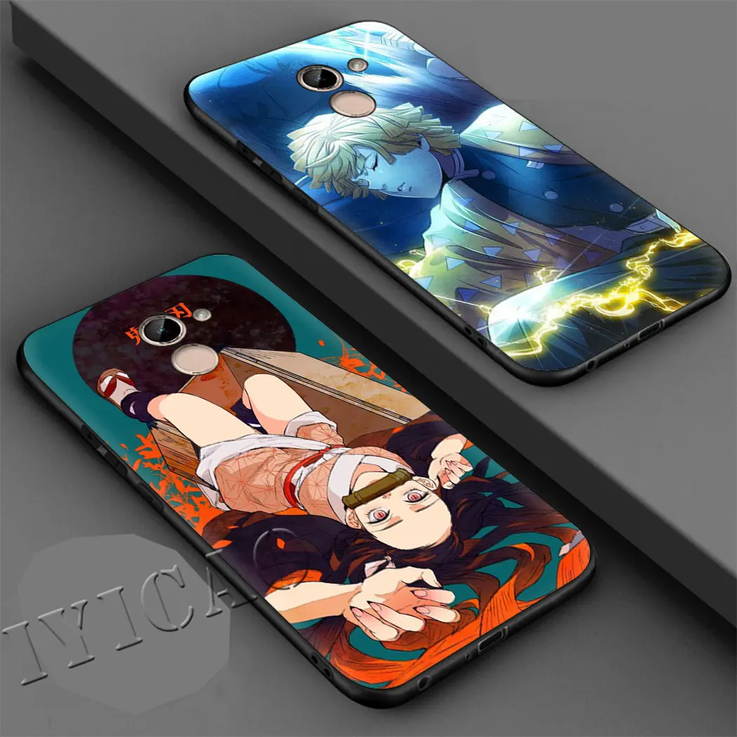 Demon Slayer Kimetsu no Yaiba Мягкий силиконовый чехол для телефона huawei P8 P9 Lite Mini 2015 2017 P10 P20 P30 Pro