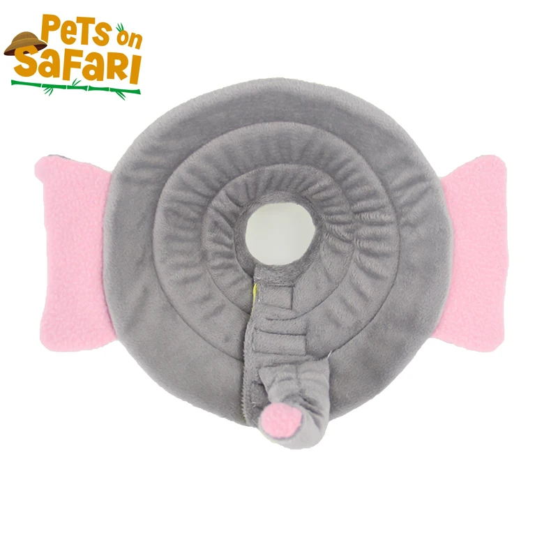 

Dog Cat Collar Adjustable Cute Animal Shape Pet Protective Elizabeth Circle