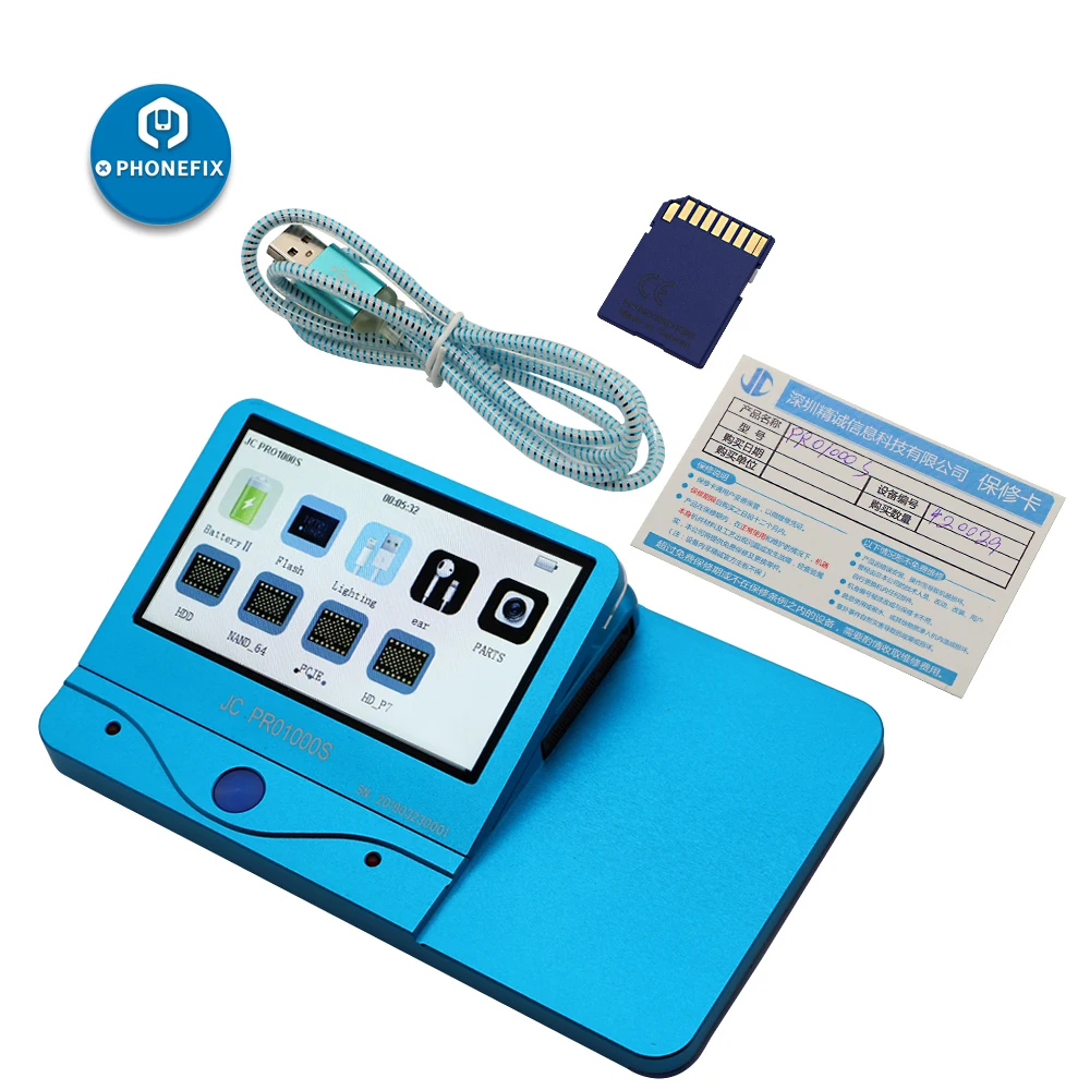 JC Pro1000S мульти-функциональный телефон NAND исходные данные программист 32/64 Bit PCIE