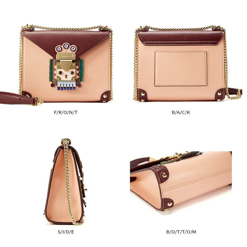 EMINI HOUSE Сумка с клапаном в индийском стиле оригинальная сумка на цепочке женские