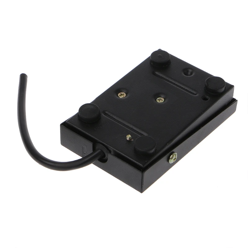 Сверхмощный металлический мгновенный Электрический переключатель ножной