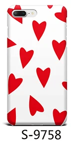 Fashion Abstract Art Heart love Boy&ampGirl Couple Phone case For iPhone 6 6plus PC Hard back cover 7 Capa Coque Fundas |