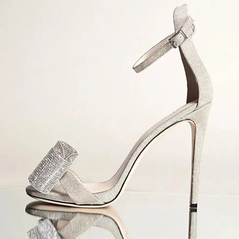 Босоножки Doris женские с ремешками забавные туфли на высоком каблуке красные