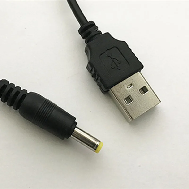 1PCS/lot USB A Male to DC 4.0*1.7mm Power supply Plug Jack type extension cable connector cords | Connectors