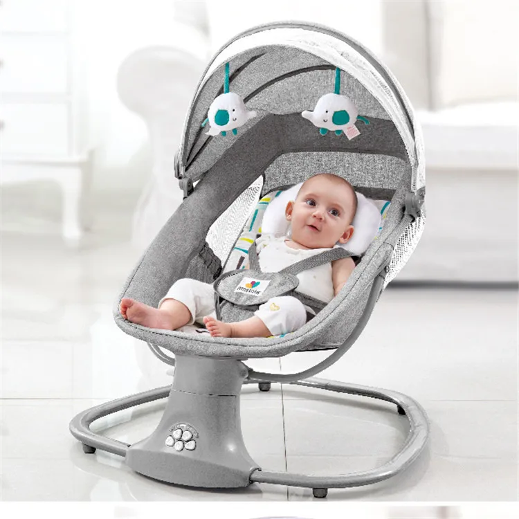 Newborns Sleeping Cradle Bed Child comfort chair reclining chair Chair Baby Electric Rocking Chair for baby 0-3 years old