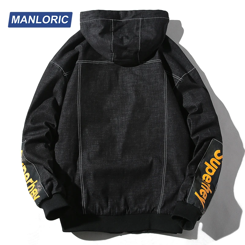 MANLORIC 2020 Fall and Winter Cotton Casual Man Jacket with Nood Fashion Men Clothing Japanese Streetwear Coat | Мужская одежда