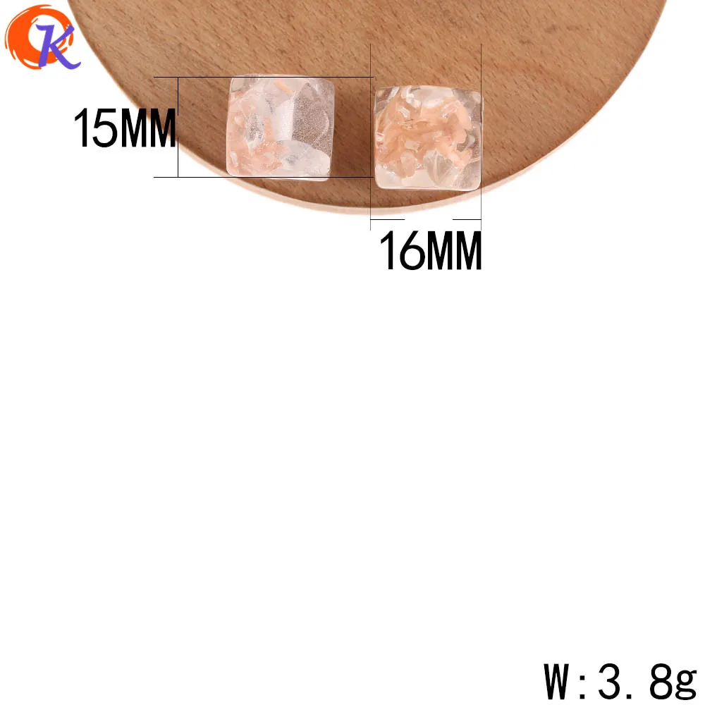 Сердечный дизайн 15x16 мм 100 шт ювелирные изделия аксессуары/гранулы смолы/фурнитура для серег/Мрамор трещины эффект/ручная работа/бусинки "сделай сам" для изготовления