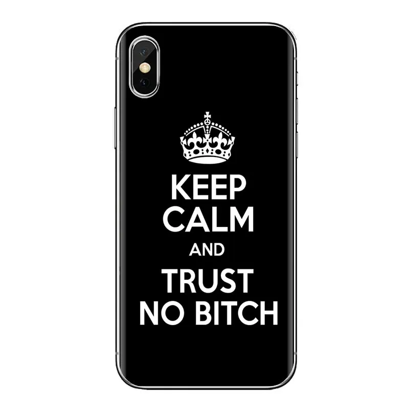 Силиконовый чехол-сумочка для телефона доверия не сука печатных htc один U11 U12 X9 M7 M8