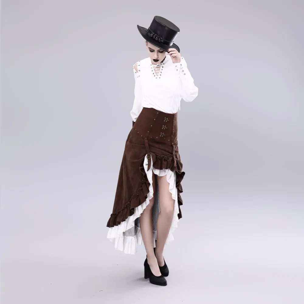 

Punk Adult Black Riveted PU Leather Hat Halloween Plague Cosplay Steampunk Flat Hat Gothic Costume Anime Travel Accessories S1