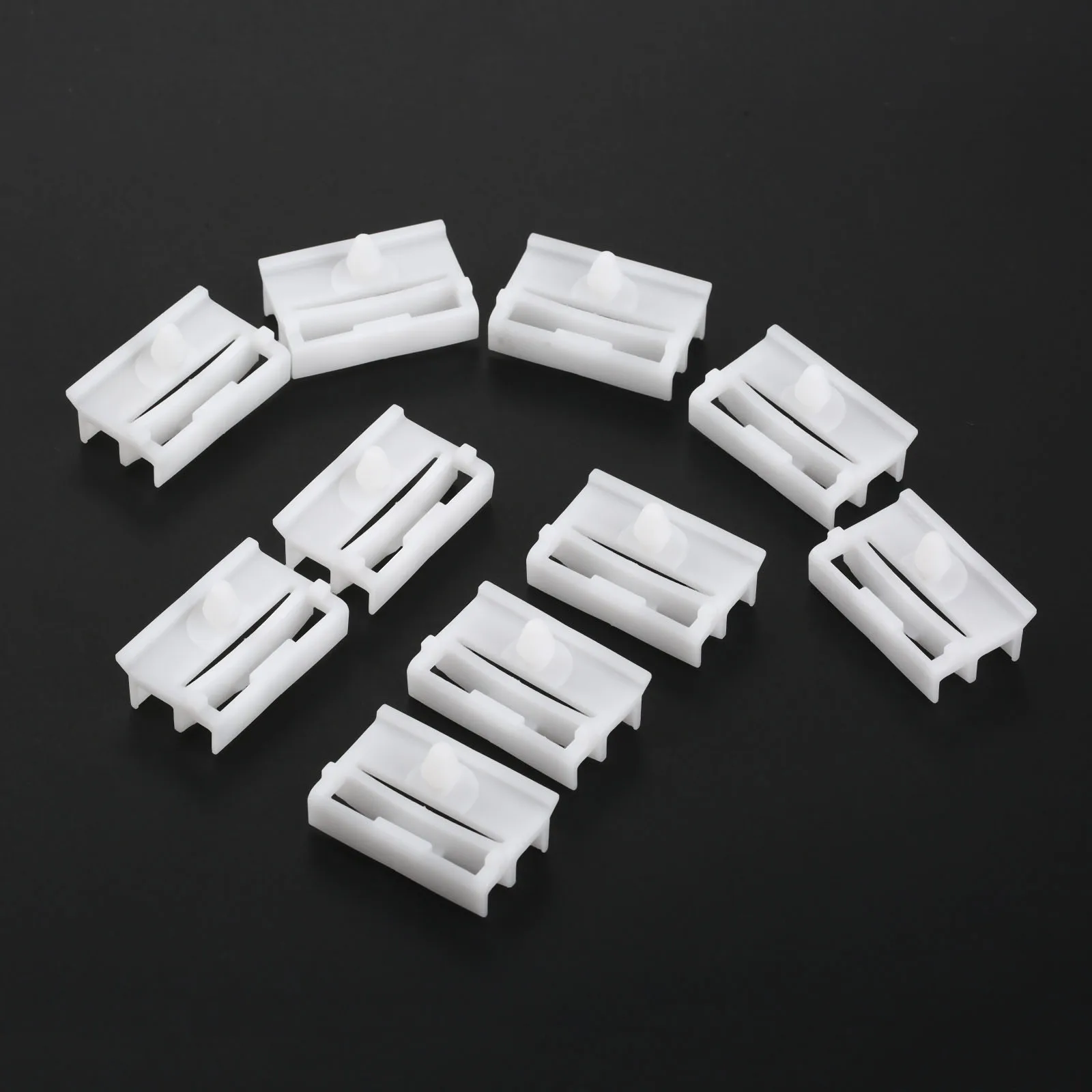 10 шт. боковые зажимы для юбки обшивки дверей защелки BMW E36 E46 пластиковые