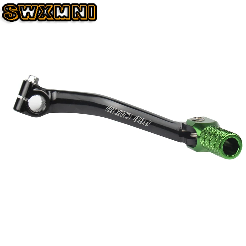 Алюминиевый складной рычаг переключения передач для Kawasaki KX450F 2006 2007 2008 KLX450R 2009 KX 450F