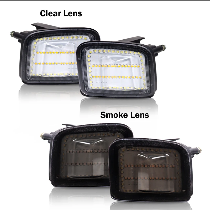 IJDM Switchback янтарно-желтый светодиодный фонарь переднего поворота для Subaru WRX и STi.