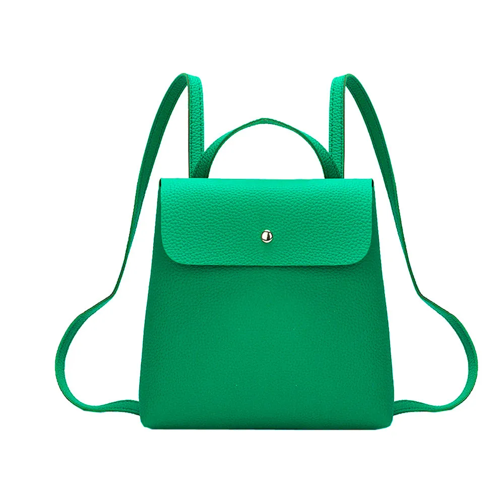 Рюкзак Molave Женский из натуральной кожи с пряжкой многофункциональный|Женские