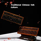 Горячая деревянная рамка Классический старинный калькулятор Abacus пластмассовая головоломка развивающая детская Математика Abacus интеллект