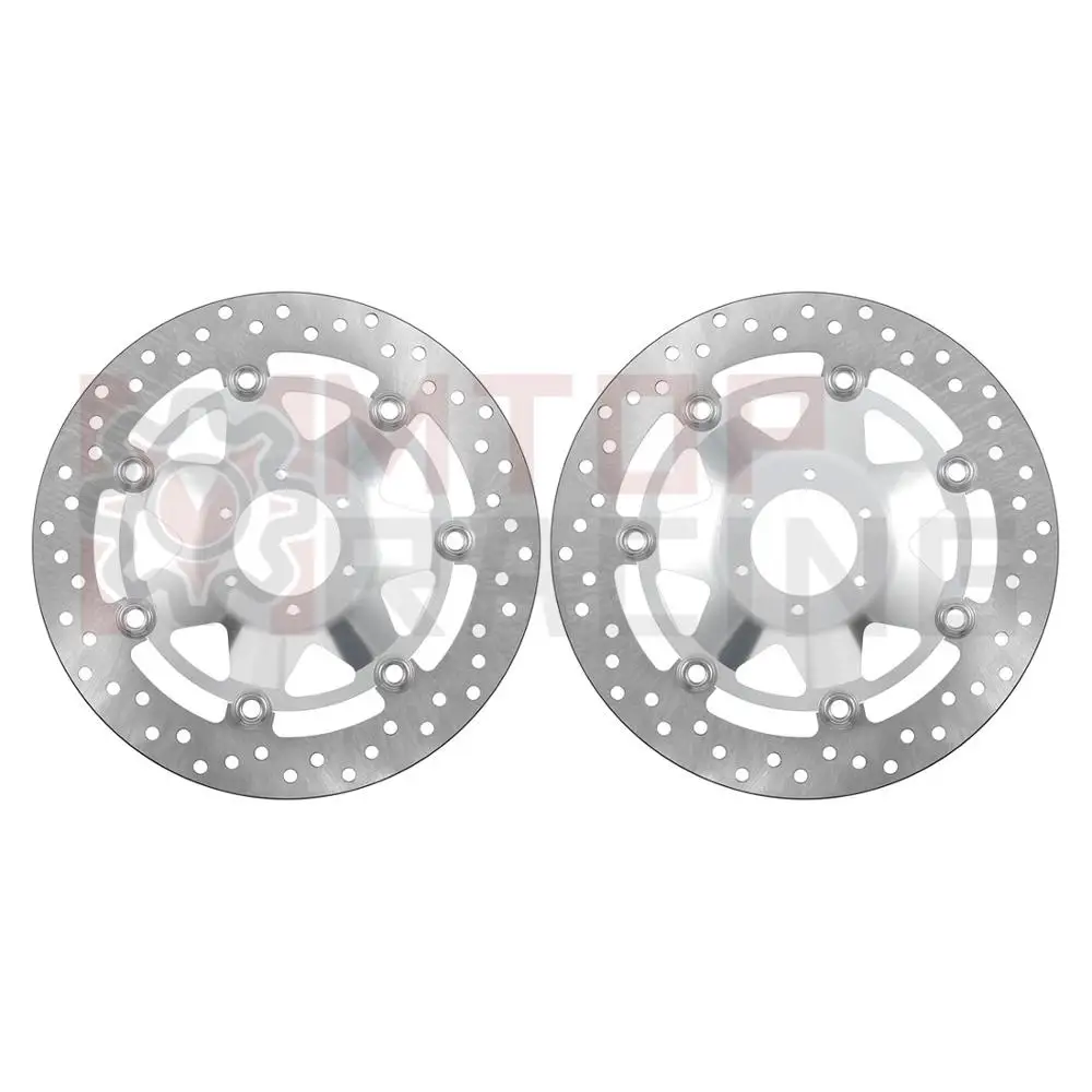 

Диск тормозной передний для Honda GL1500 F6C 1997, 1998, 1999, 2000, 2001, 2002, 2003, 296 мм, серебристый, 1 пара