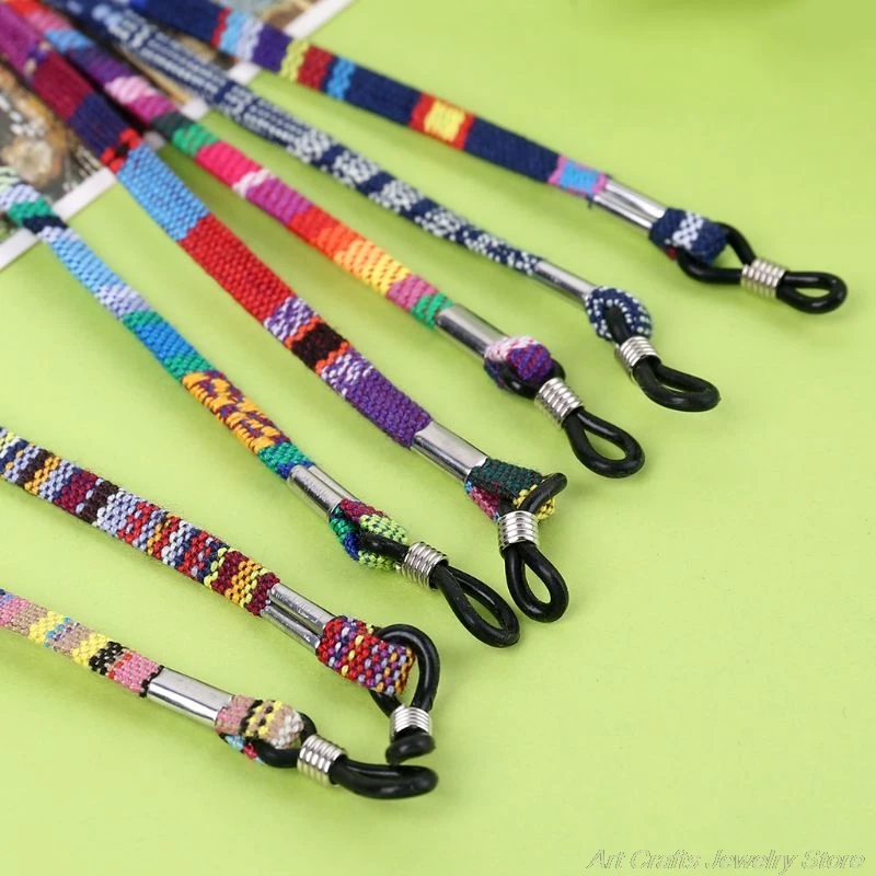 

Ethnic Style Sunglasses Eyewear Cotton Neck String Cord Retainer Strap Random Color F25 21 Dropshipping