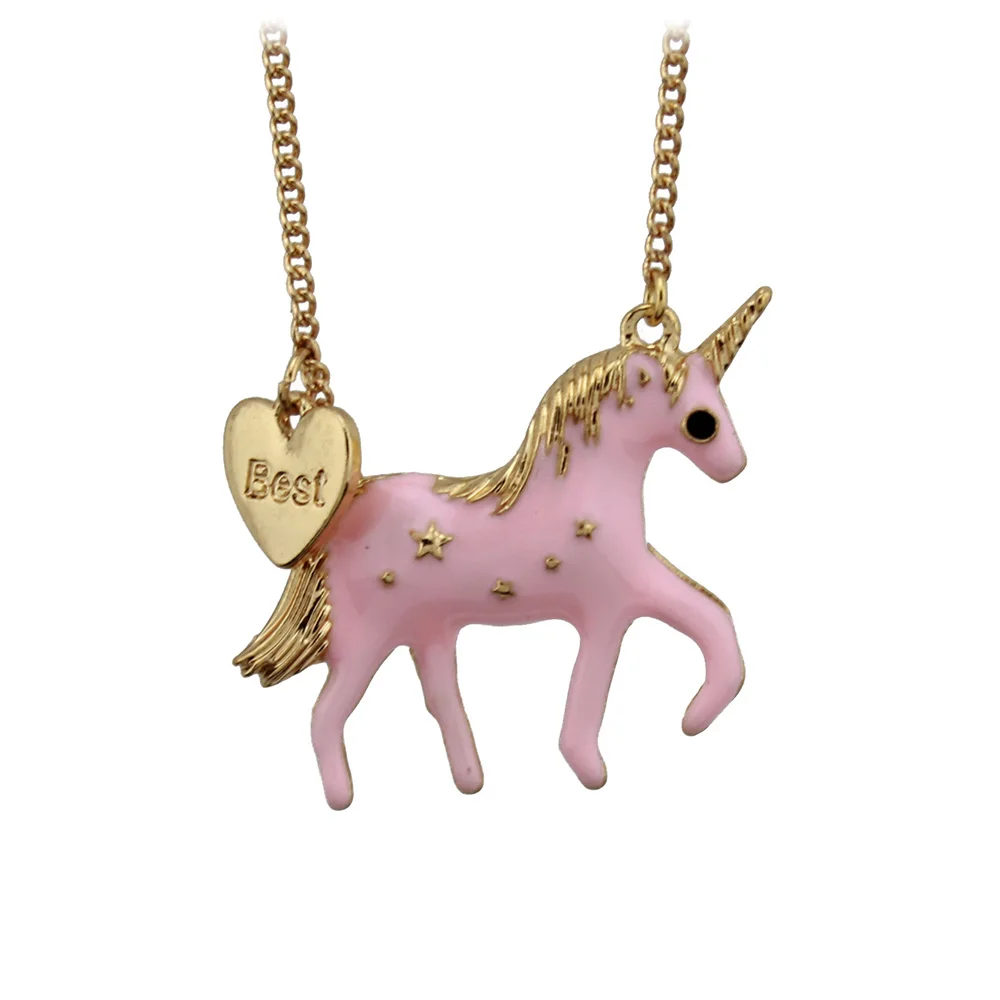 EE83 Pink Модный стиль горячие женские ювелирные изделия золото/серебро/роза Ангел ребенок носить пистолет вещи кулон длинное ожерелье EG041 - Окраска металла: EE83 Pink