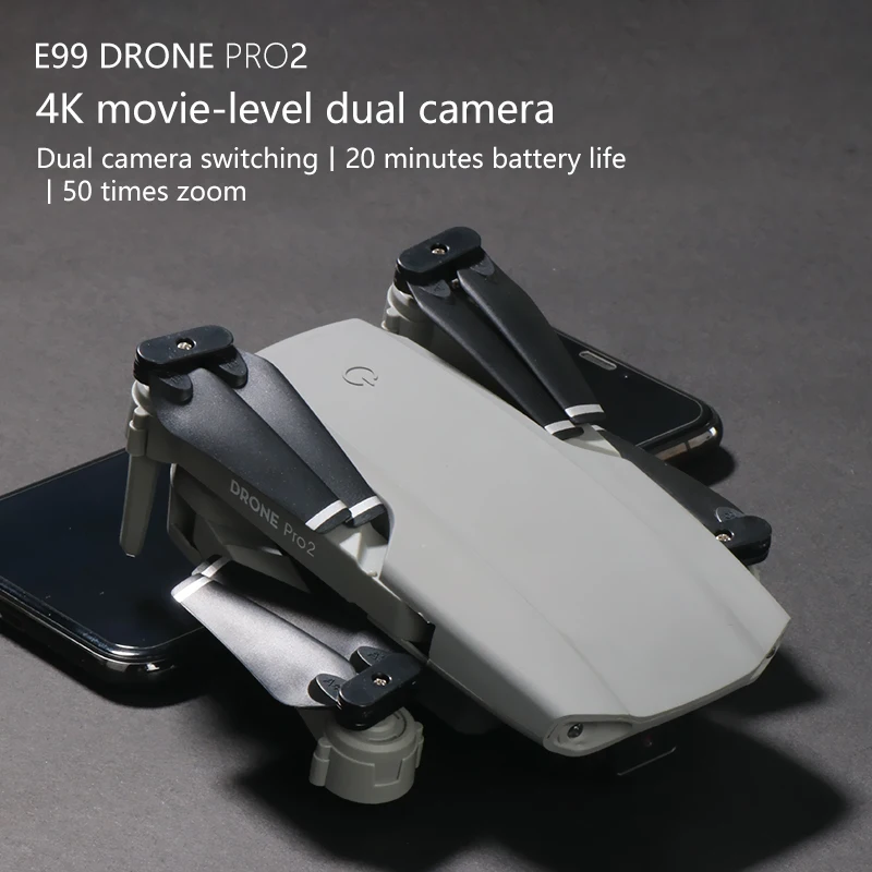 

E99 Pro Drone double camera folding fixed height remote control aircraft 4K HD aerial four axis aircraft quadrotor UAV