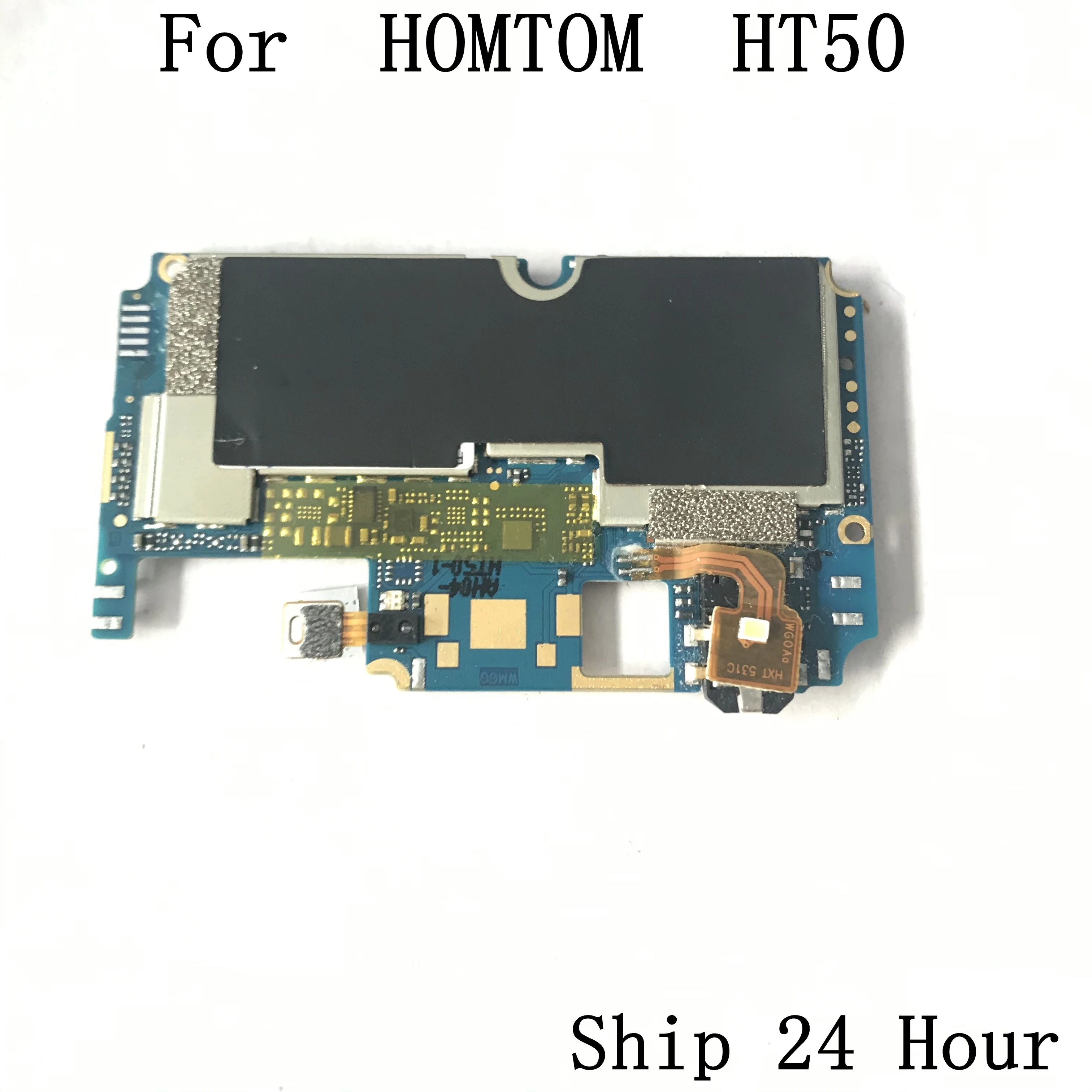 Б/у материнская плата 3g ram+ 32G rom материнская плата для HOMTOM HT50 MTK6737 четырехъядерный 5,5 дюймов 1280x720+ номер отслеживания