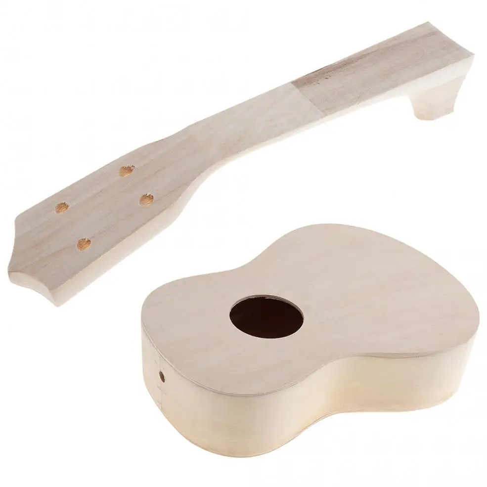 Укулеле 21 дюйм набор для рукоделия гавайская гитара ручная работа поддержка