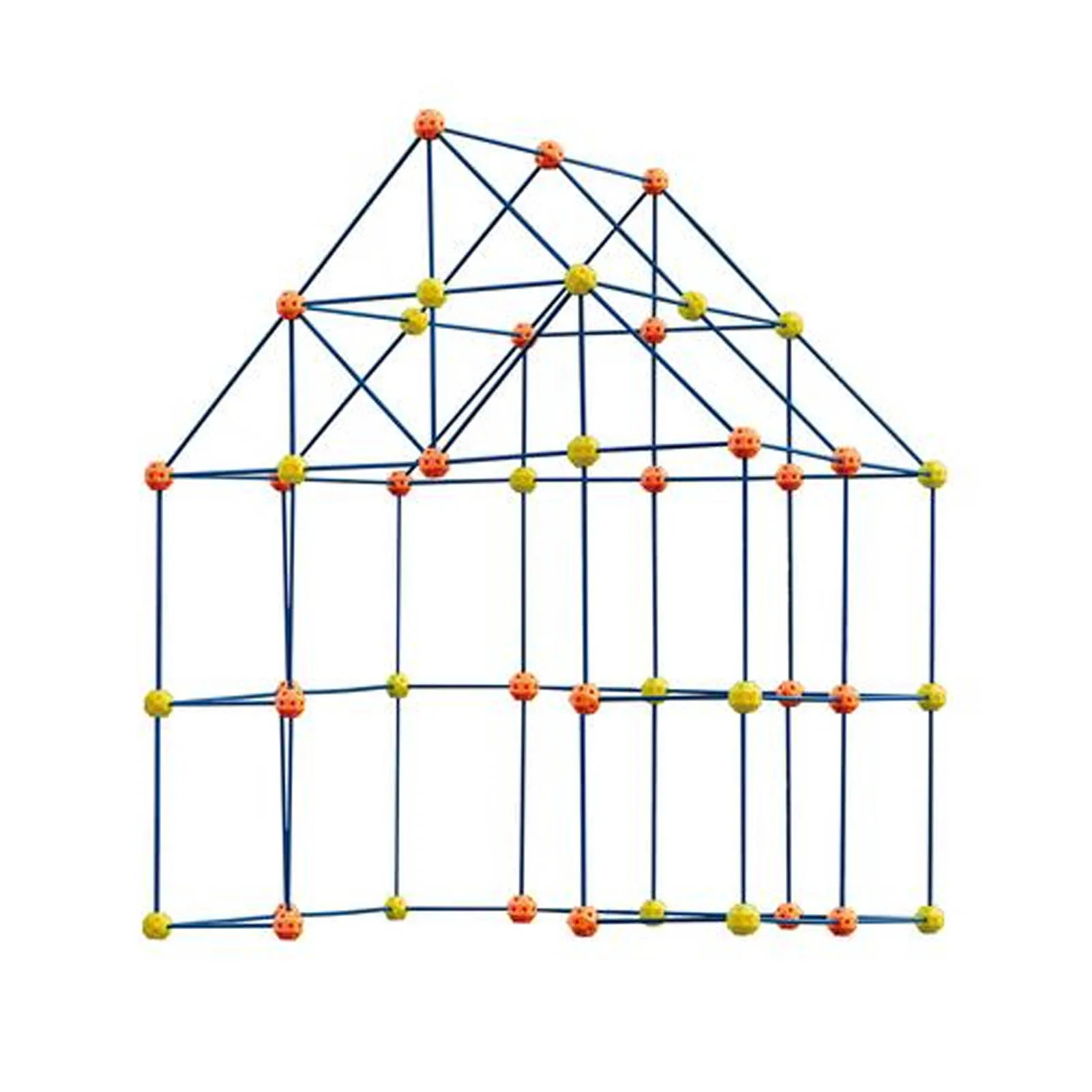

158pcs Fort Building Kit Construction Blocks Set Kids Toy Tent Fortress Builder Castles Tunnels Diy Play House For Children Gift