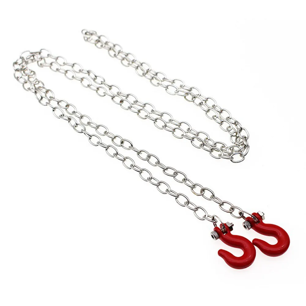 1:10 технические игрушки буксировочная цепь с крючком для прицепа Axial SCX10 прочные