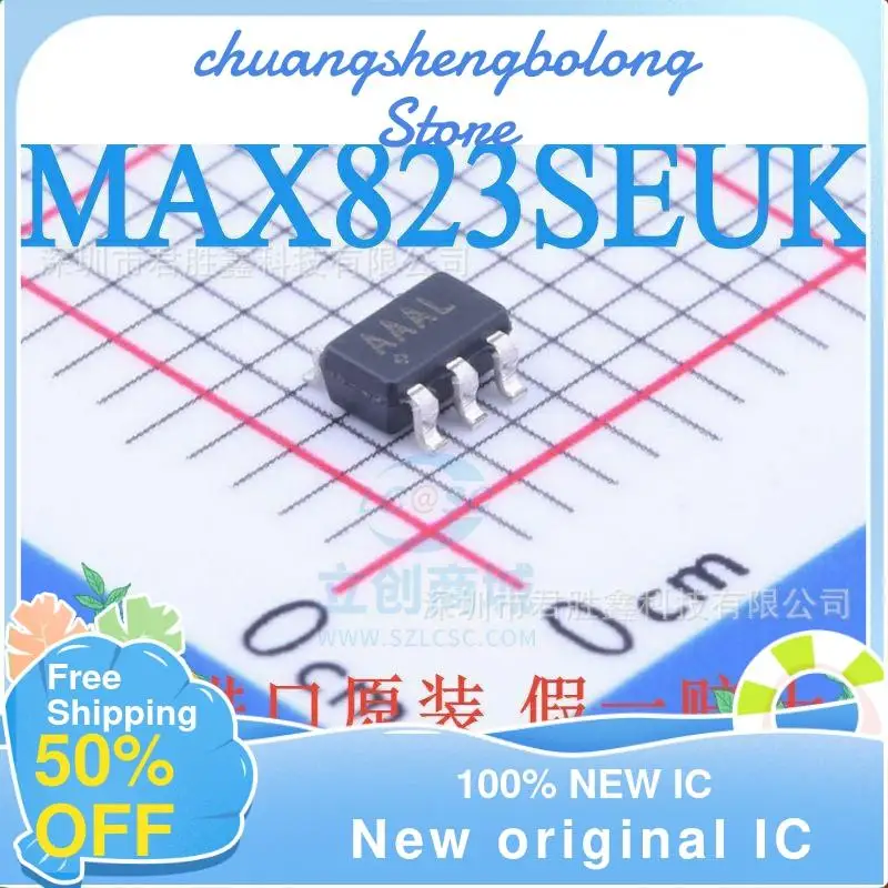 

10-200 шт. MAX823SEUK T MAX823SEUK AAAL SOT-23-5 nuevo оригинал