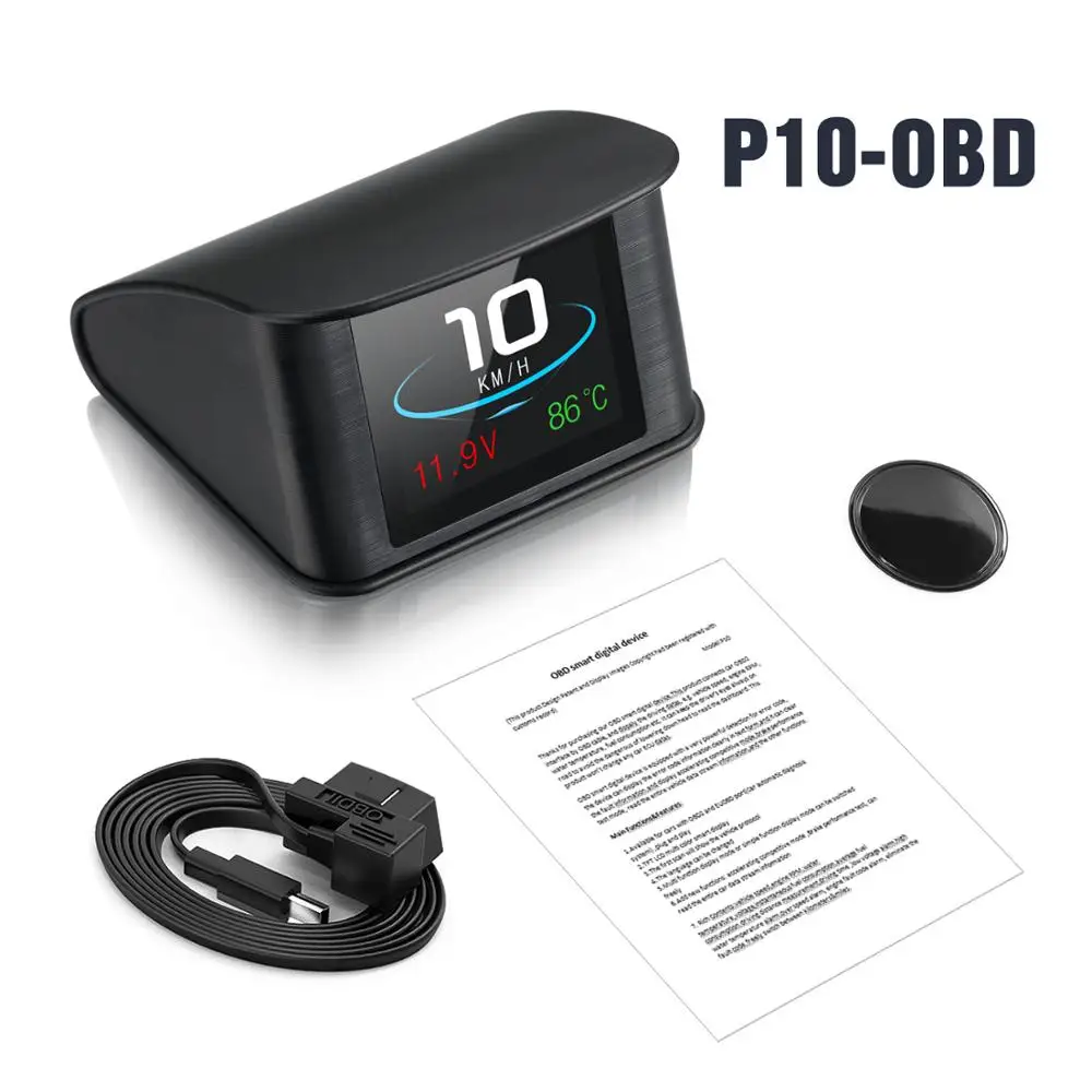 Универсальный автомобильный проектор скорости Hud GPS OBD цифровой дисплей