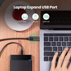 Kebidu OTG USB преобразователь из цинкового сплава круглый адаптер USB 3,0 в Type C анти-потеря шнурок для Macbook pro Air Samsung S10 USB OTG