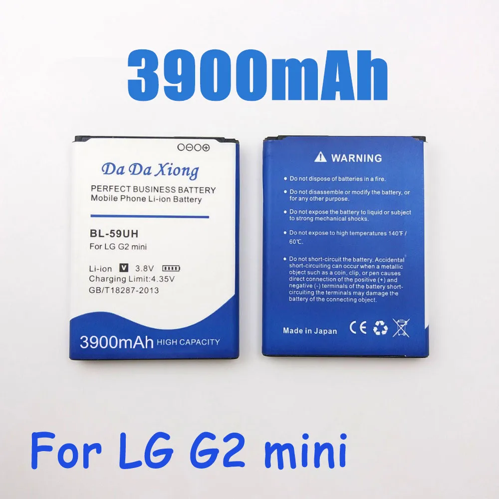 3900 мА/ч BL 59UH BL59UH Батарея для LG G2 мини D620 D620R D620K D618 D315 F70 D410 L65 D285|battery for lg g2|battery forbattery |