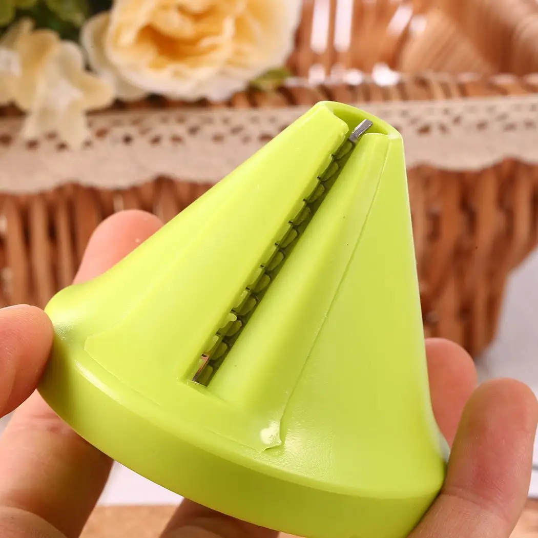 Кухонные принадлежности устройство воронка модель спиральный слайсер для