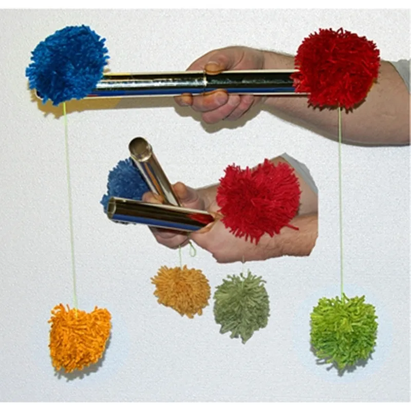 Pom палочка для сцены волшебные трюки Классический реквизит трюк с четырьмя